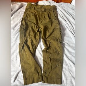 green Gap cargo pants, size 12 women’s